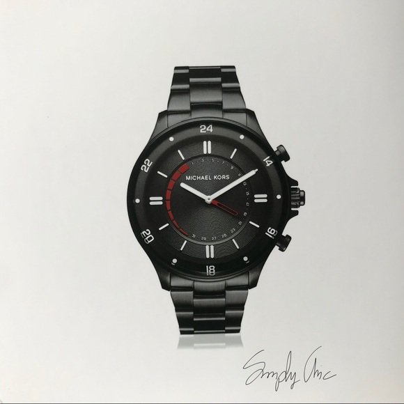 LAST 1 ⭐️ MK Black Access Hybrid smartwatch - Picture 5 of 8